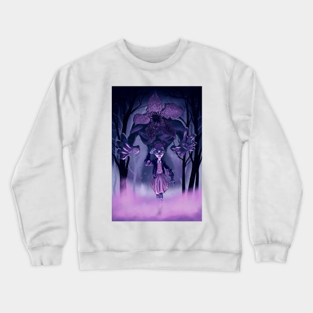 Stranger Things Crewneck Sweatshirt by cseguritanart